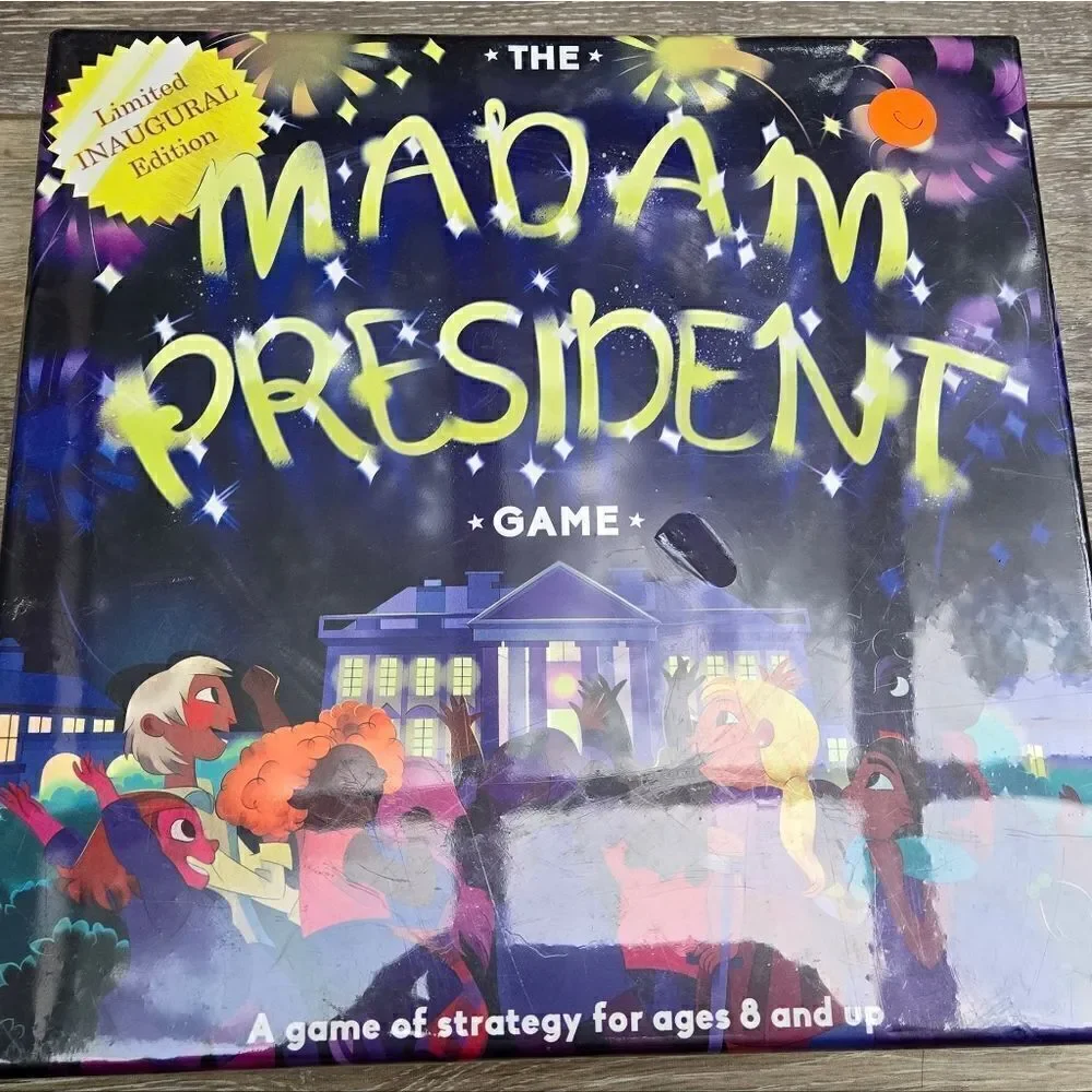New Madam President Game - for future female leaders! Limited Inaugural Edition